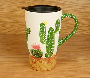 Pasadena Cactus Travel Mug