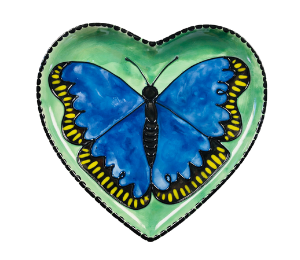 Pasadena Butterfly Plate