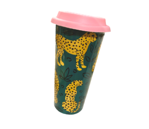 Pasadena Cheetah Travel Mug