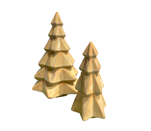 Pasadena Rustic Glaze Faceted Trees