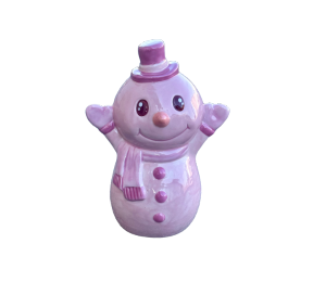 Pasadena Pink-Mas Snowman