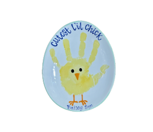 Pasadena Little Chick Egg Plate