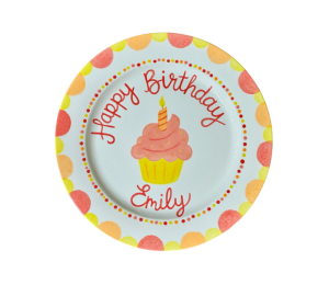 Pasadena Birthday Cupcake Plate